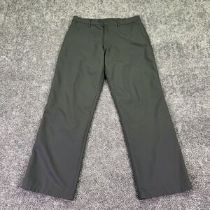 Champion Pants Mens 36x32 Gray DuoDry Khakis Quick Dry Moisture Wicking Golf